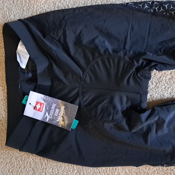 MENS SANTIC CYCLING FOR FREEDOM 3D PADDED PANTS  S - Picture 5 of 11